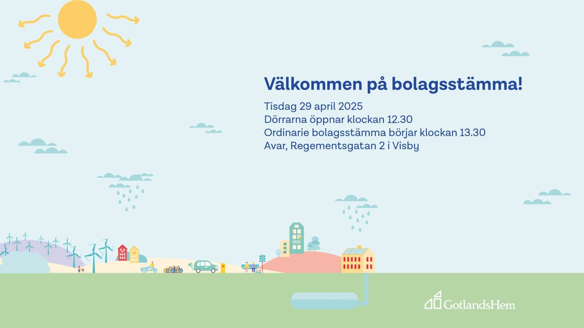 Kom på bolagsstämma!